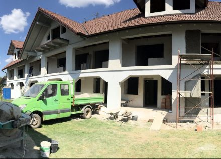 Das neue Haus, hier entstehen Apartments für Menschen mit Beeinträchtigungen